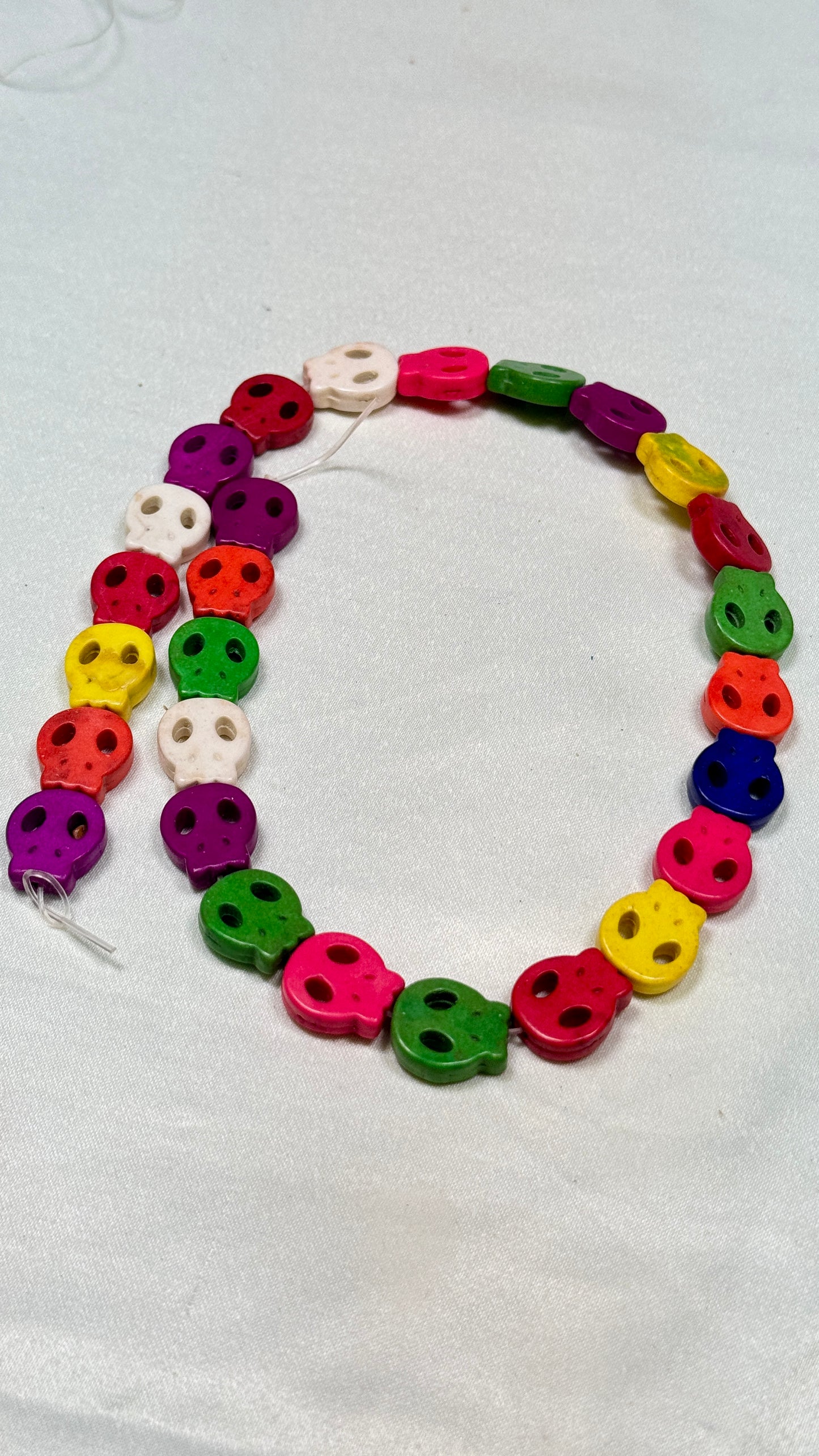 Plastic Bead, Skull, DIY Jewelry