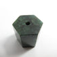 Stone Loose Bead, Hexagon, Emerald Matrix