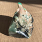 Emerald Matrix Lizard Sculpture, Natural Beryl (2.36" Long)