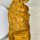 Picture Jasper Medieval Falconer and Parrot Sculpture, Hand Carved Carving