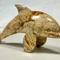 Picture Jasper Dolphin, Hand Carved Carving