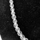 Gemstone Faceted Round Bead, Rock Crystal, Necklace