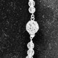Gemstone Faceted Round Bead, Rock Crystal, Necklace
