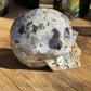 Stone Skull, Ocean Jasper, 83mm
