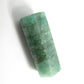 Stone Loose Bead, Long Hexagon, Emerald Matrix