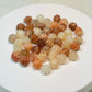 Hand Carved Gemstone Pumpkin Bead, DIY Jewelry