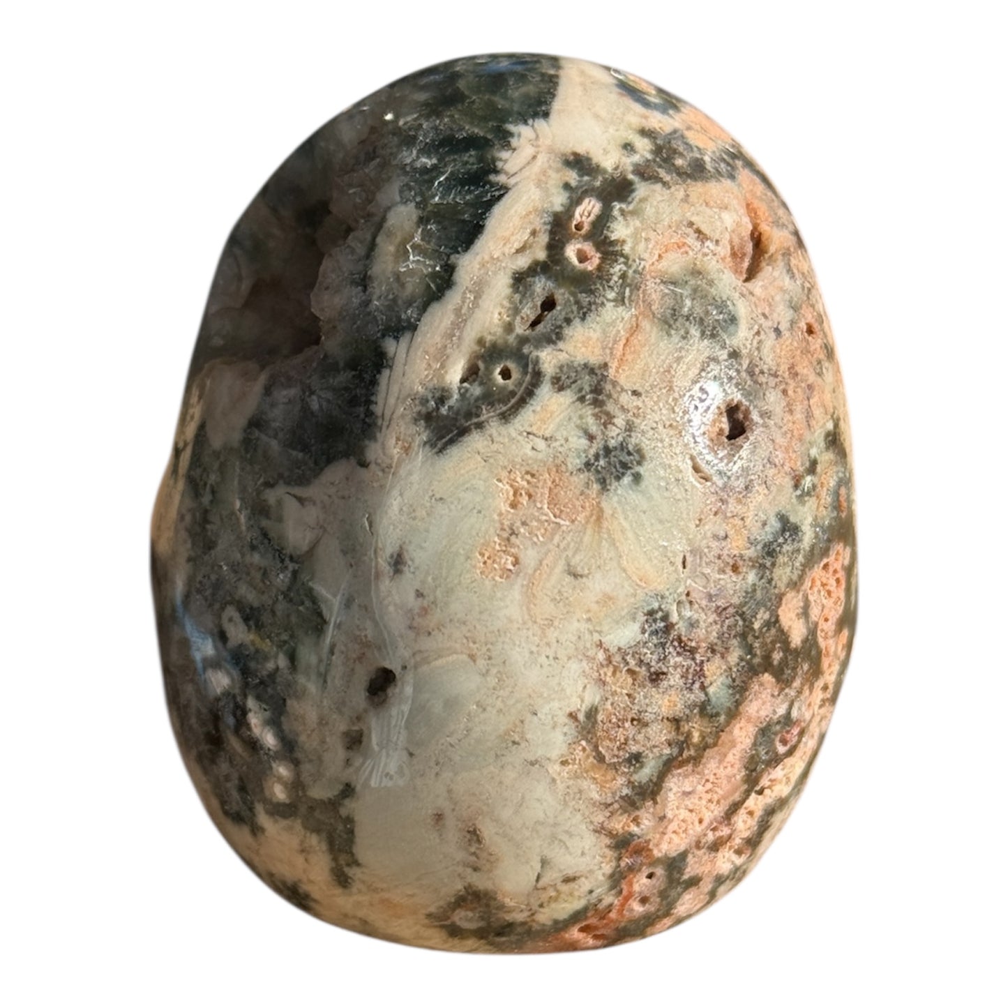 Stone Skull, Ocean Jasper, 68mm