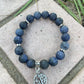 Stone Tree of Life Charm Bracelet, Fluorite