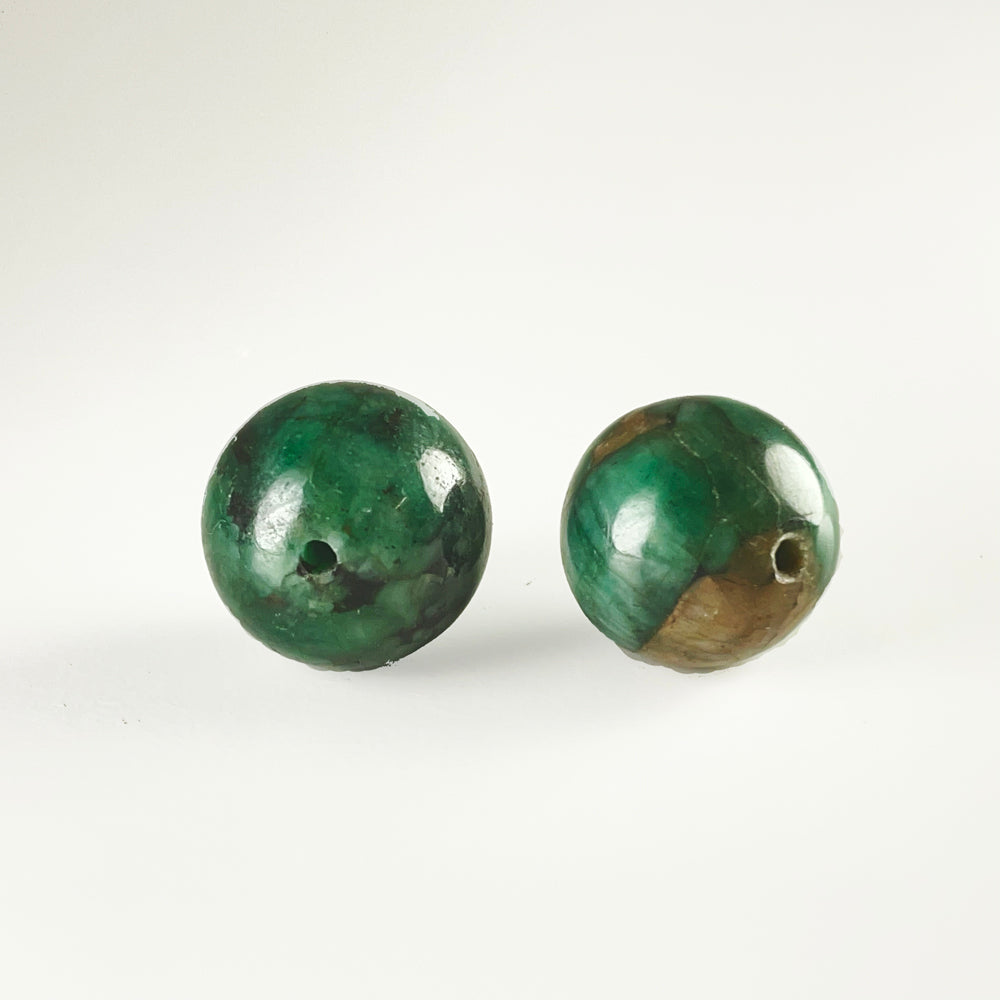 Emerald Beads Round